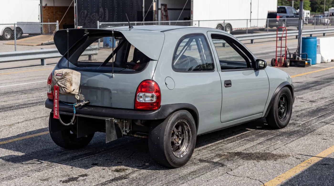 CHEVROLET CORSA DRAG BUILD